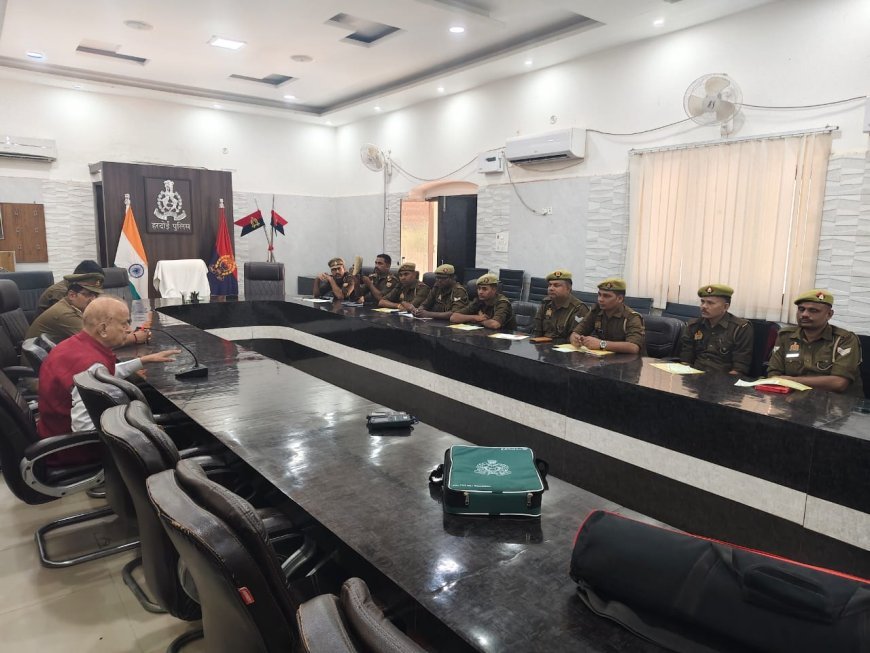 Hardoi : जीरो फेटेलिटी डिस्ट्रिक्ट अभियान के तहत सड़क सुरक्षा प्रशिक्षण, 21 क्रिटिकल कॉरिडोर टीमों को दी गई ट्रेनिंग