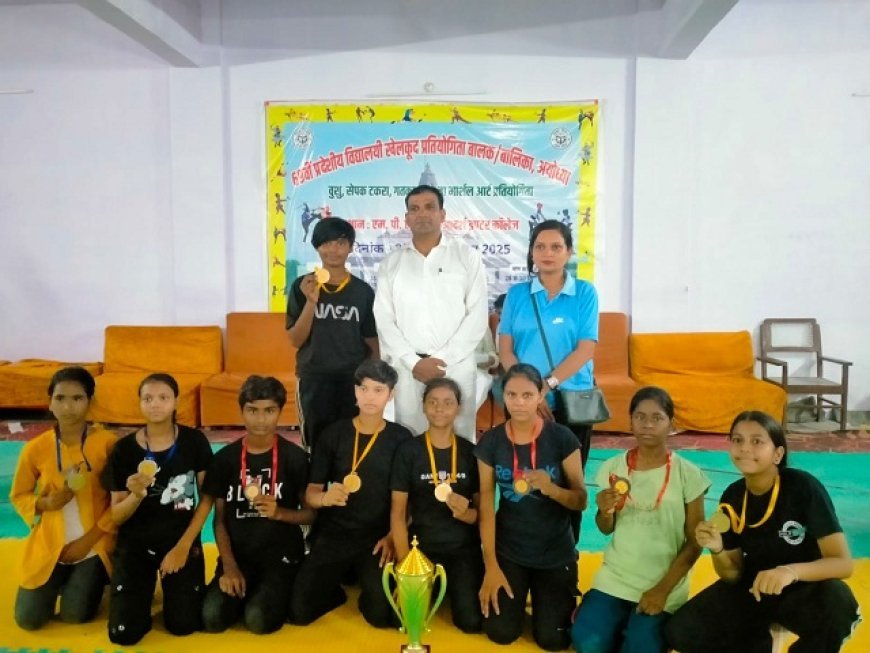 Lucknow: खेल मैदान में केजीबीवी बेटियों का ‘साइलेंट रेवोल्यूशन’, 50 पदक जीतकर बोलीं, 'हम रुकने वालों में नहीं, जीतने वालों में हैं'। 