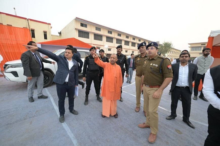 Lucknow: मुख्यमंत्री ने अयोध्या में प्रधानमंत्री के प्रस्तावित राम मंदिर ध्वजारोहण कार्यक्रम स्थल का किया स्थलीय निरीक्षण। 