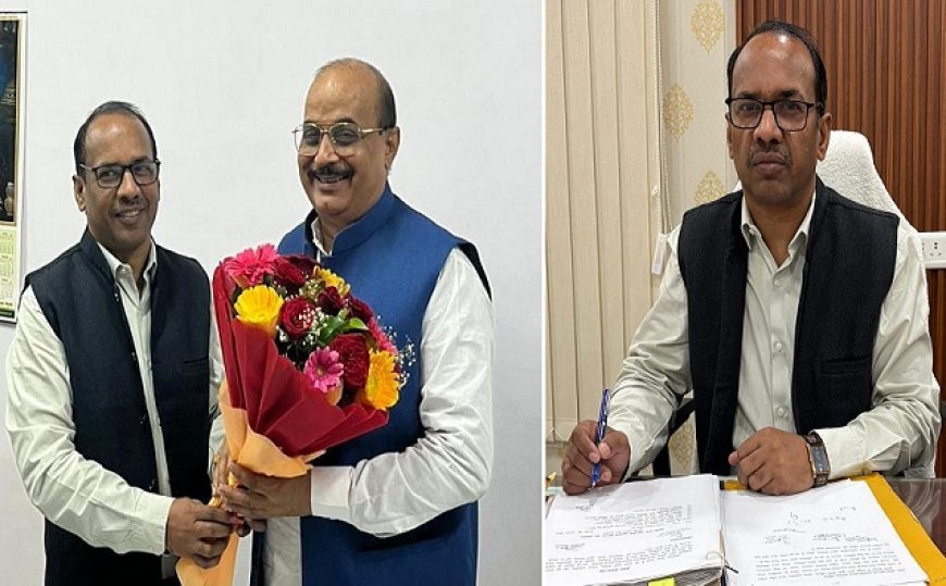 Lucknow: डॉ० सर्वेश कुमार ने हॉफेड के नये प्रबन्ध निदेशक  का कार्यभार ग्रहण किया। 