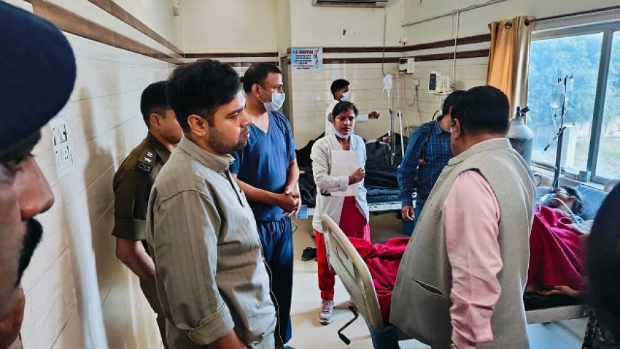 Hardoi: प्रतिष्ठित स्कूल में गैस रिसाव से हड़कंप, 17 छात्राएं अस्पताल में भर्ती। 