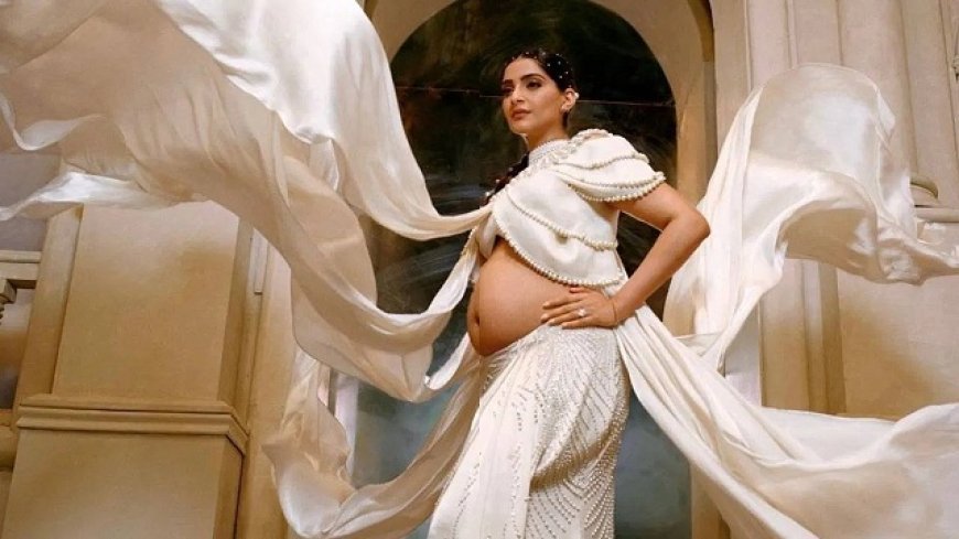 सोनम कपूर ने की दूसरी प्रेग्नेंसी की अनाउंसमेंट: 'मदर' कैप्शन वाली स्टाइलिश फोटोज में बेबी बंप फ्लॉन्ट किया।