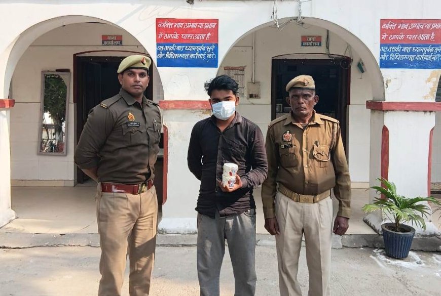 Deoband : ऑपरेशन सवेरा- नांगल थाने में नशा तस्कर सागर गिरफ्तार, 10 ग्राम स्मैक बरामद