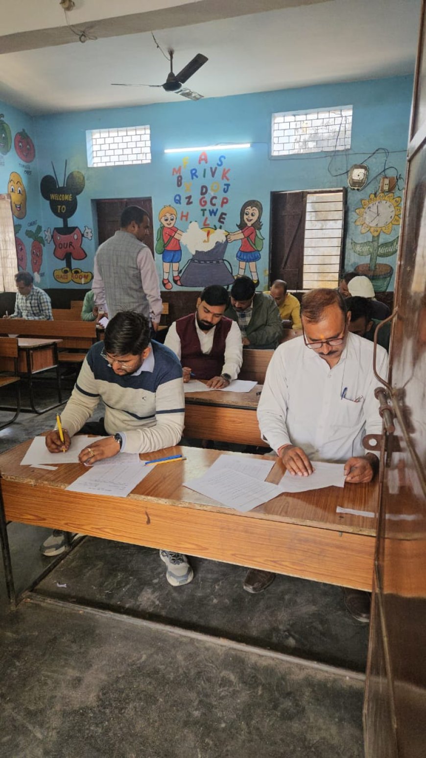 Hardoi : हरदोई में नवीन ARP चयन के लिए लिखित परीक्षा का आयोजन