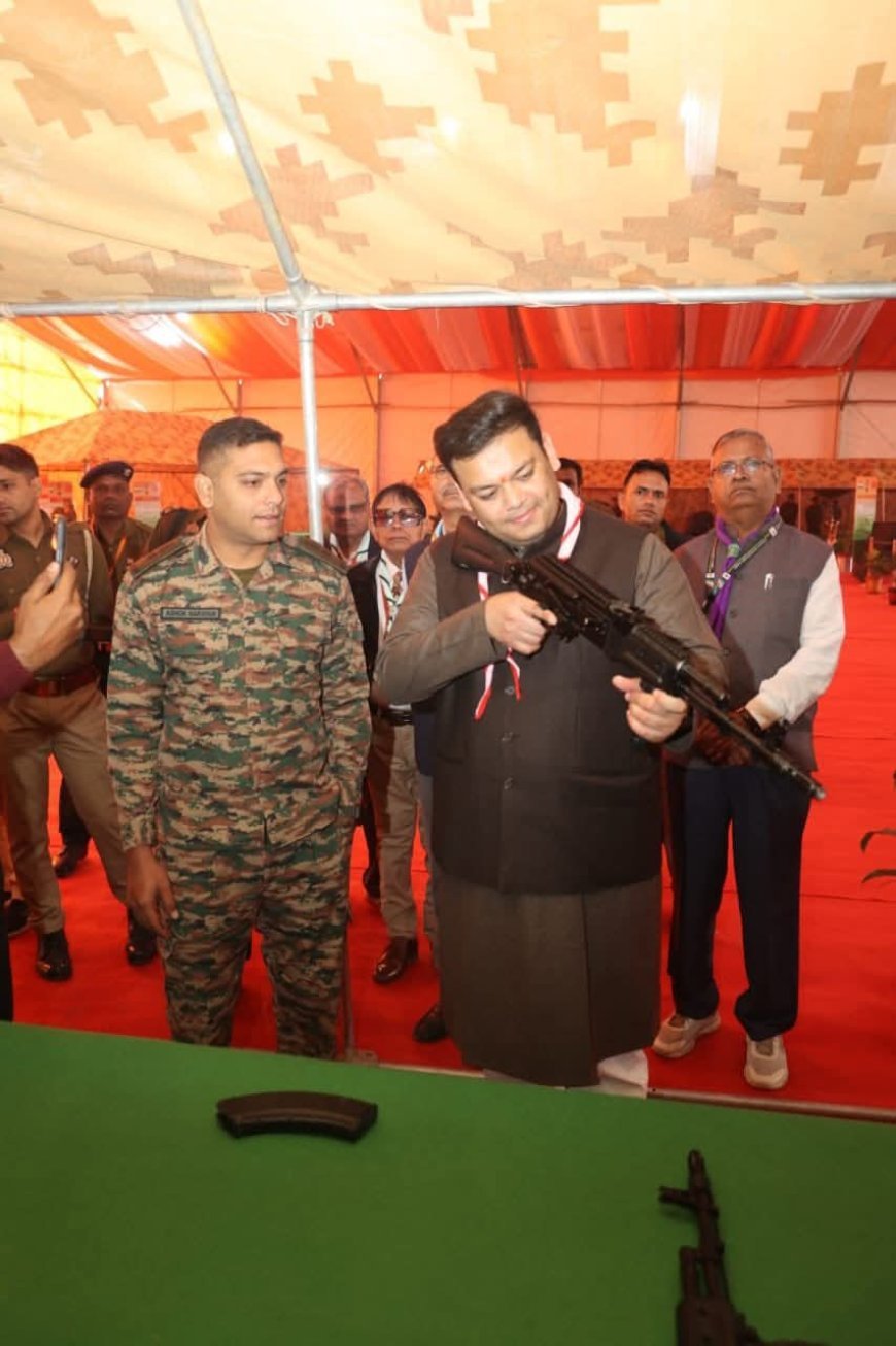 Lucknow : लखनऊ में 19वीं राष्ट्रीय जम्बूरी का बेसिक शिक्षा राज्य मंत्री संदीप सिंह ने किया अवलोकन, स्काउट्स व गाइड्स के अनुशासन की सराहना की