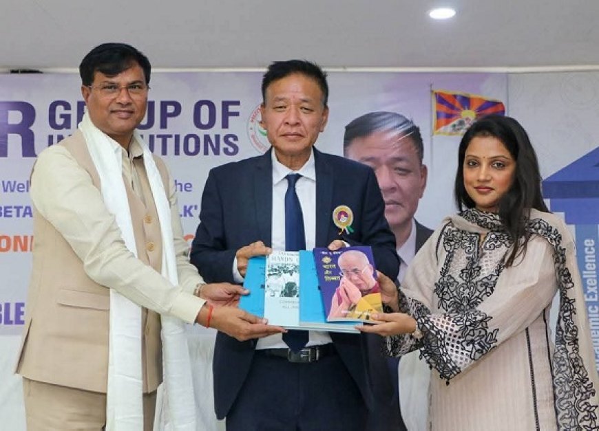 Lucknow: तिब्बत के राष्ट्रपति पेनपा त्सेरिंग ने लखनऊ में कहा: भारत-तिब्बत सदियों पुराना गुरु-चेला रिश्ता, तिब्बत की आजादी भारत की सुरक्षा के लिए जरूरी। 