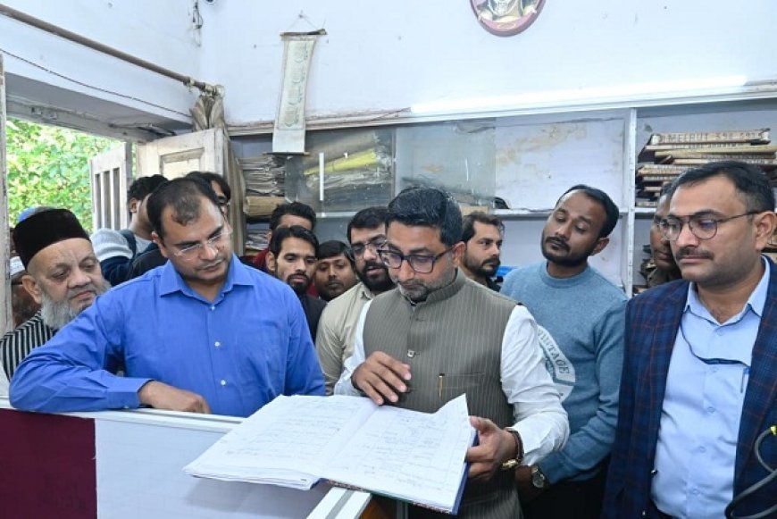 Lucknow: उत्तर प्रदेश सुन्नी वक्फ बोर्ड का राज्यमंत्री दानिश आज़ाद अंसारी ने किया औचक निरीक्षण, 5 दिसंबर तक सभी कर्मचारियों की छुट्टियां रद्द की। 