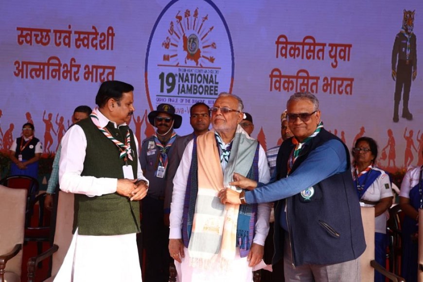 उत्तर प्रदेश के वित्त मंत्री सुरेश कुमार खन्ना ने किया 19वीं राष्ट्रीय जम्बूरी पीजेंट शो का उद्घाटन, आतिथ्य सत्कार भारतीय परंपरा की सबसे बड़ी पूंजी।  