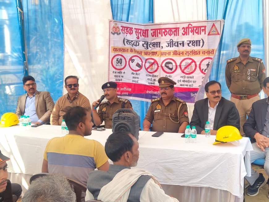 Hardoi : हरदोई में यातायात जागरूकता अभियान, 646 वाहनों से 9.27 लाख का जुर्माना वसूला