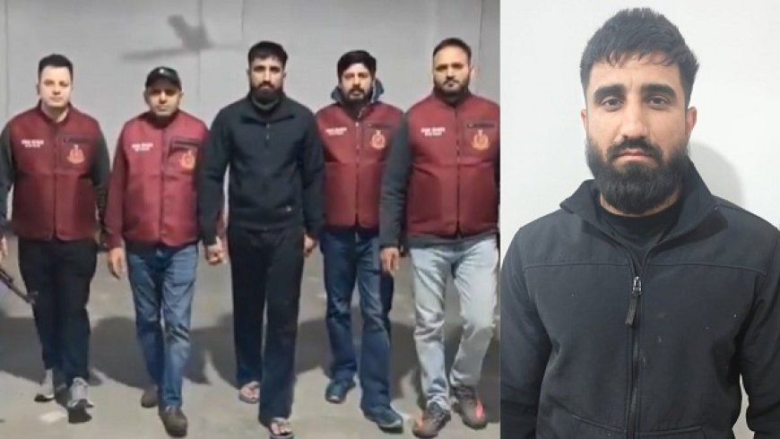 कनाडा के कपिल शर्मा के कैफे पर फायरिंग मामले में गोल्डी धिल्लॉन गैंग के प्रमुख सदस्य बंधु मान सिंह सेखों की दिल्ली पुलिस ने की गिरफ्तारी, चीनी पिस्तौल जब्त। 