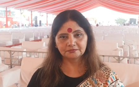 Sambhal : राज्य महिला आयोग की अध्यक्ष का का विपक्ष पर जोरदार हमला, संस्थानों में वंदेमातरम् बजाने की उठाई मांग