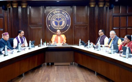 Lucknow : योगी कैबिनेट ने 20 प्रस्तावों को मंजूरी दी- पेयजल योजनाओं से लाखों को लाभ, उद्योगों को प्रोत्साहन, स्वास्थ्य व खेल क्षेत्र में नई पहल