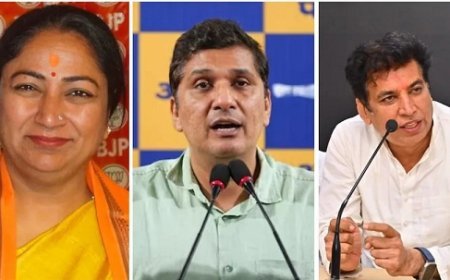 दिल्ली MCD उपचुनाव में भाजपा का जलवा- चांदनी चौक पर जीत के साथ पांच अन्य वार्डों में मजबूत बढ़त, मतगणना की अभी जारी।