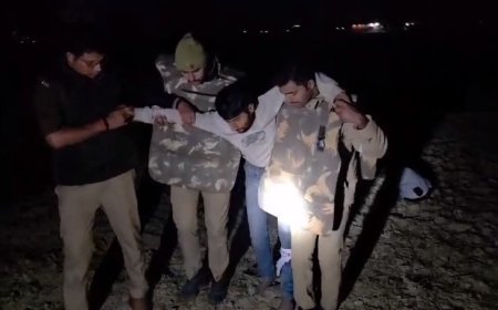 Ballia: 10 साल के शिवम हत्याकांड: मुख्य आरोपी प्रतीक वर्मा पुलिस मुठभेड़ में घायल, पैर में लगी गोली। 