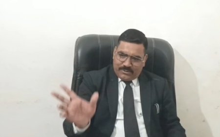 Sambhal : वरिष्ठ अधिवक्ता एवं कांग्रेस प्रदेश उपाध्यक्ष डॉ. अमित कुमार उठवाल ने प्रेस वार्ता में लगाए गंभीर आरोप, सुरक्षा की मांग की