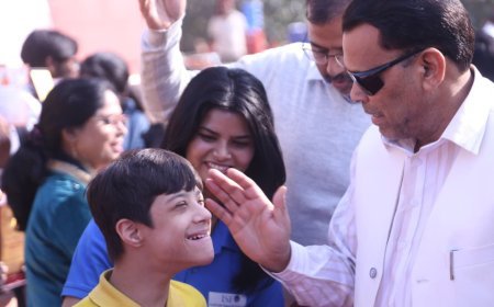 Lucknow : दिव्यांगजन सशक्तीकरण के लिए योगी सरकार समर्पित, मंत्री नरेन्द्र कश्यप ने किया राज्यस्तरीय कार्यक्रम का समापन