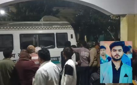 Sambhal: अज्ञात वाहन की टक्कर से युवक की मौत, एक घायल। 