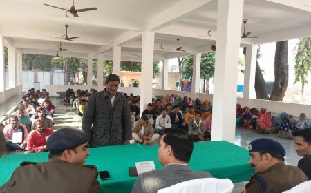 Hardoi : अंतरराष्ट्रीय मानवाधिकार दिवस पर जिला कारागार में विधिक जागरूकता शिविर आयोजित