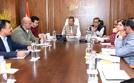 Lucknow: पर्यटन विभाग की वित्तीय वर्ष 2025-26 की 19 परियोजनओं की वित्तीय स्वीकृति शीघ्र जारी की जाएगी- जयवीर सिंह