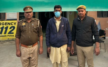 Hardoi : संडीला में गूलर पेड़ काटने के आरोपी को गिरफ्तार किया, कटी लकड़ी बरामद