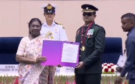 आंखें गयीं लेकिन नहीं गया तो उनका हौसला, पढिये अंधेरे को चुनौती देकर इतिहास रचने वाले भारतीय सेना के लेफ्टिनेंट कर्नल सी. द्वारकेश के शौर्य की असली कहानी। 