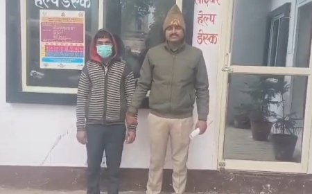 Hardoi : शाहाबाद में चावल चोरी के एक आरोपी को गिरफ्तार किया गया