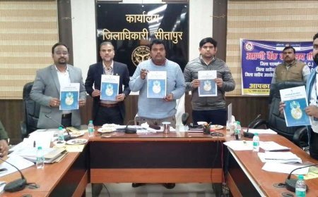 Sitapur : डीएम की अध्यक्षता में बैंकिंग समितियों की बैठक संपन्न