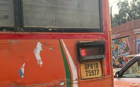 Hathras : कोहरे में रोडवेज बसों की खराब बैक लाइटें बढ़ा रहीं हादसों का खतरा