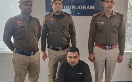 गुरुग्राम में 32 साल पहले मृत व्यक्ति की जमीन फर्जी दस्तावेजों से बेचने वाला वकील गिरफ्तार, लाखों रुपये की ठगी का खुलासा।