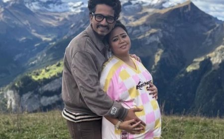 भारती सिंह और हर्ष लिम्बाचिया दूसरी बार बने माता-पिता, घर में आया नन्हा राजकुमार।