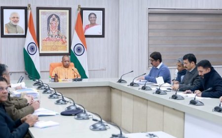 Lucknow: राष्ट्र प्रेरणा स्थल लोकार्पण कार्यक्रम की मुख्यमंत्री ने की समीक्षा, कहा सुरक्षा के हों पुख्ता इंतजाम, ठंड के बीच न हो किसी को समस्या। 