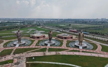 Lucknow : प्रधानमंत्री नरेंद्र मोदी राष्ट्र को समर्पित करेंगे राष्ट्र प्रेरणा स्थल, सभी तैयारियां पूरी