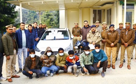 Hapur : हापुड़ में 85 लाख की हाईवे लूट का खुलासा, छह आरोपी गिरफ्तार, 62 लाख रुपये बरामद