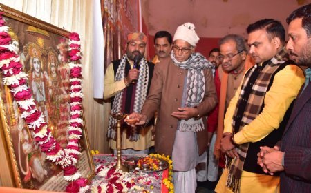 Barabanki : भारत की सेवा और समरसता से विश्वगुरु बना, छुआछूत मानसिक रोग है - चम्पत राय