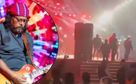 बांग्लादेश में रॉक स्टार जेम्स के कॉन्सर्ट पर बाहरी लोगों का हमला, ईंट-पत्थर फेंके गए, 25 लोग घायल, कार्यक्रम रद्द। 