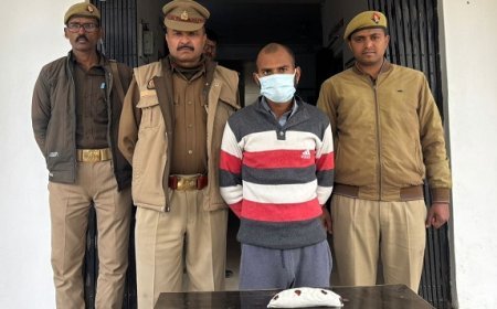 Hardoi: हरदोई के कछौना में रियाज हत्या मामले का खुलासा, आरोपी गिरफ्तार। 