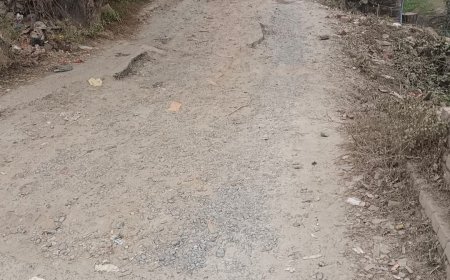 Sitapur : सीतापुर–लखीमपुर रोड पर सुभाष नगर में खतरनाक गड्ढा, रोजाना हो रहे हादसे