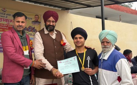 Uttrakhand : बाजपुर में खेल महाकुंभ का शुभारंभ, राज्य गन्ना मंत्री मंजीत सिंह राजू ने कहा- धामी सरकार में भव्य खेल आयोजन ऐतिहासिक