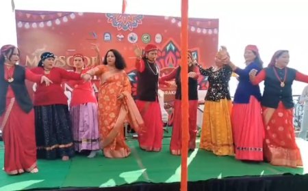 Mussoorie : मसूरी में विंटर लाइन कार्निवल की रंगारंग छटा, लोक संस्कृति और पहाड़ी व्यंजनों ने किया आकर्षित