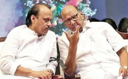 पिंपरी-चिंचवड निकाय चुनाव में पवार परिवार की एकजुटता दिखी, अजित पवार और शरद पवार गुटों का गठबंधन, 'घड़ी' और 'तुतारी' एक साथ। 