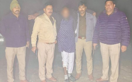 Hapur : हापुड़ के गढ़मुक्तेश्वर में गोकशी की तैयारी कर रहे बदमाशों से पुलिस की मुठभेड़, एक घायल सहित चार गिरफ्तार