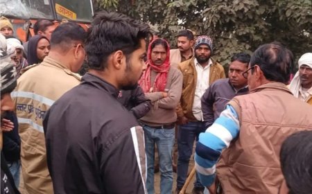 Hathras : हाथरस के सासनी में एनएच-93 पर रोडवेज बस और डीपीएस बस की आमने-सामने टक्कर, तीन लोग गंभीर रूप से घायल