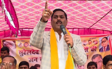 Hardoi : सुहेलदेव भारतीय समाज पार्टी ने गोपामऊ में जन चौपाल कराई, पंचायत चुनाव की तैयारियां तेज