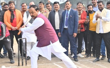 Lucknow : खेल युवाओं को सकारात्मक दिशा देते हैं- उप मुख्यमंत्री केशव प्रसाद मौर्य