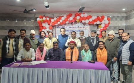 Hathras : एडीएचआर हाथरस की नई जिला कार्यकारिणी गठित