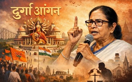 चुनाव नजदीक आते ही दुर्गा सप्तशती का पाठ याद आ जाता है, शिवराज सिंह चौहान ने ममता बनर्जी के महाकाल मंदिर ऐलान पर किया तंज। 