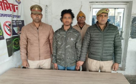 Hathras : आत्महत्या के लिए उकसाने के मामले में अभियुक्त को किया गिरफ्तार