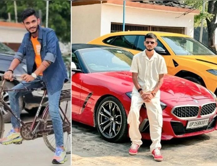 साइकिल से BMW तक का सफर: 26 साल के यूट्यूबर अनुराग द्विवेदी की फैंटसी क्रिकेट से सफलता की कहानी।