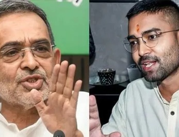 उपेंद्र कुशवाहा की पार्टी में बगावत की आग: बेटे दीपक प्रकाश को मंत्री बनाए जाने से विधायक नाराज, तीन विधायक लिट्टी-चोखा भोज से दूर रहे, आठ पदाधिकारियों ने दिया इस्तीफा।