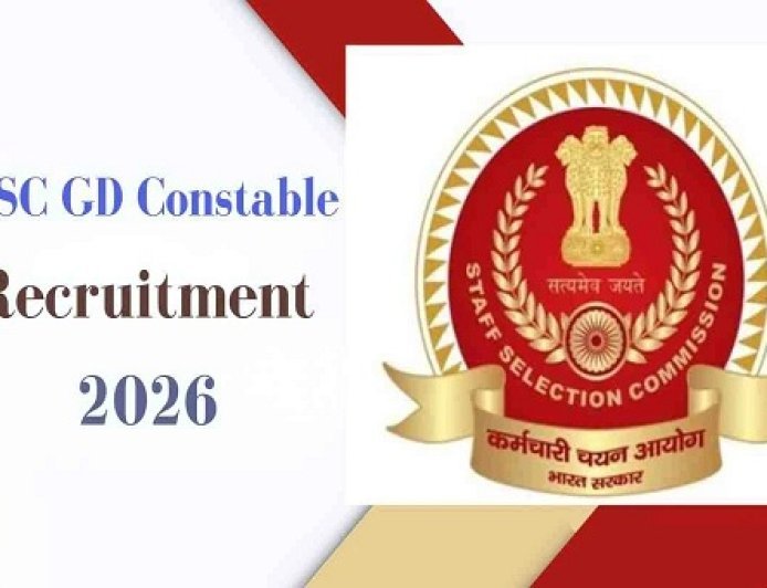 SSC GD Constable 2026: आज है आवेदन की अंतिम तिथि, 10वीं पास उम्मीदवार तुरंत करें अप्लाई – 25,487 पदों पर भर्ती का आखिरी मौका। 